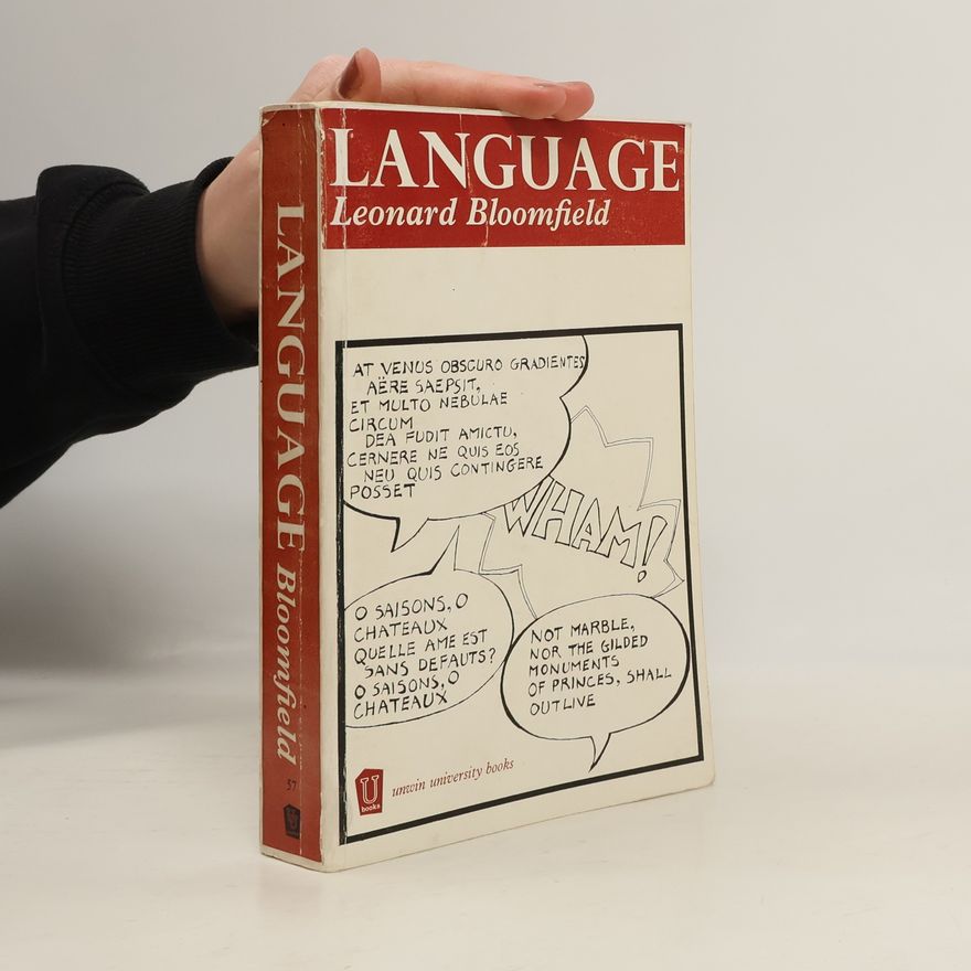 Leonard Bloomfield Language