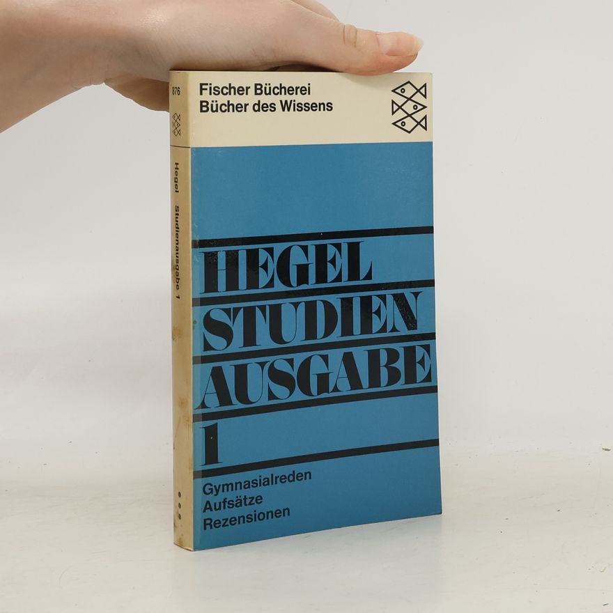 Peter Hegel Hegel. Studien Ausgabe 1