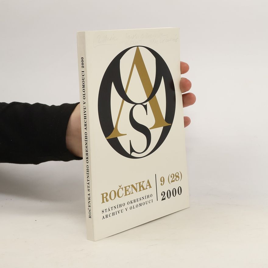 AA.VV. Ročenka Státního okresního archivu v Olomouci 9 (28) 2000
