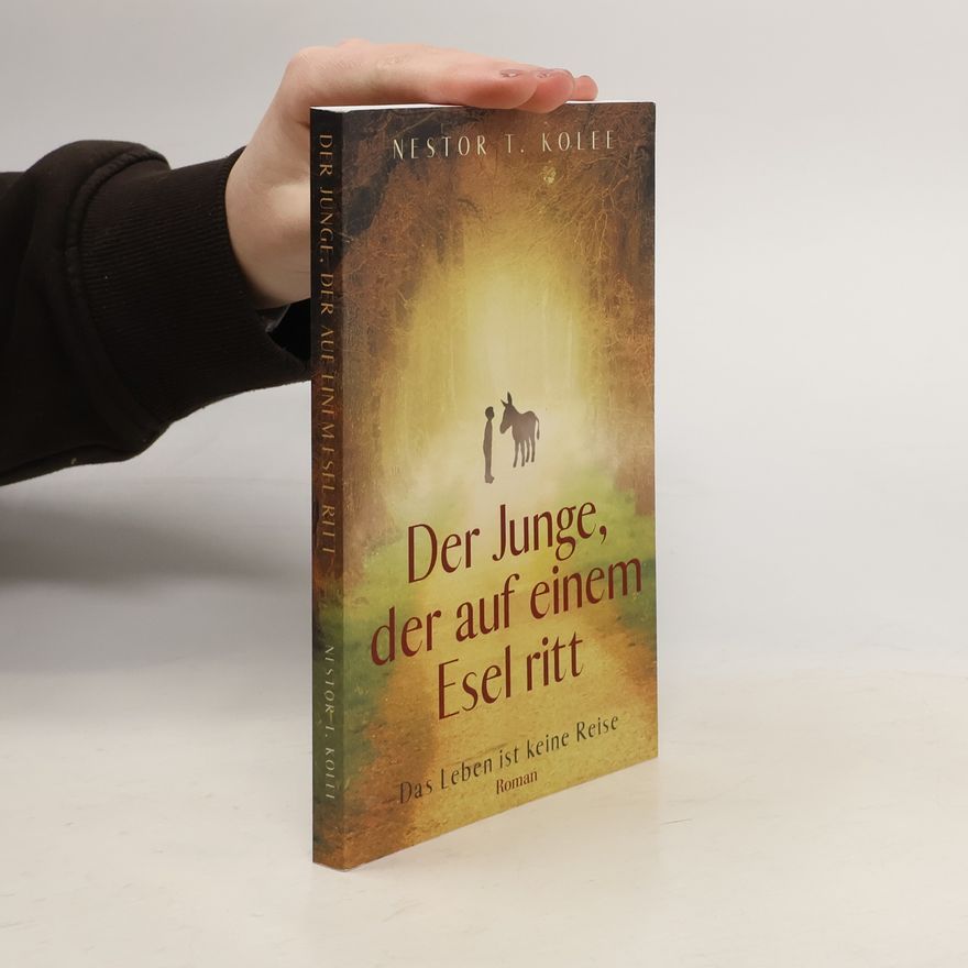 Nestor T. Kolee Junge, der Auf Einem Esel ritt