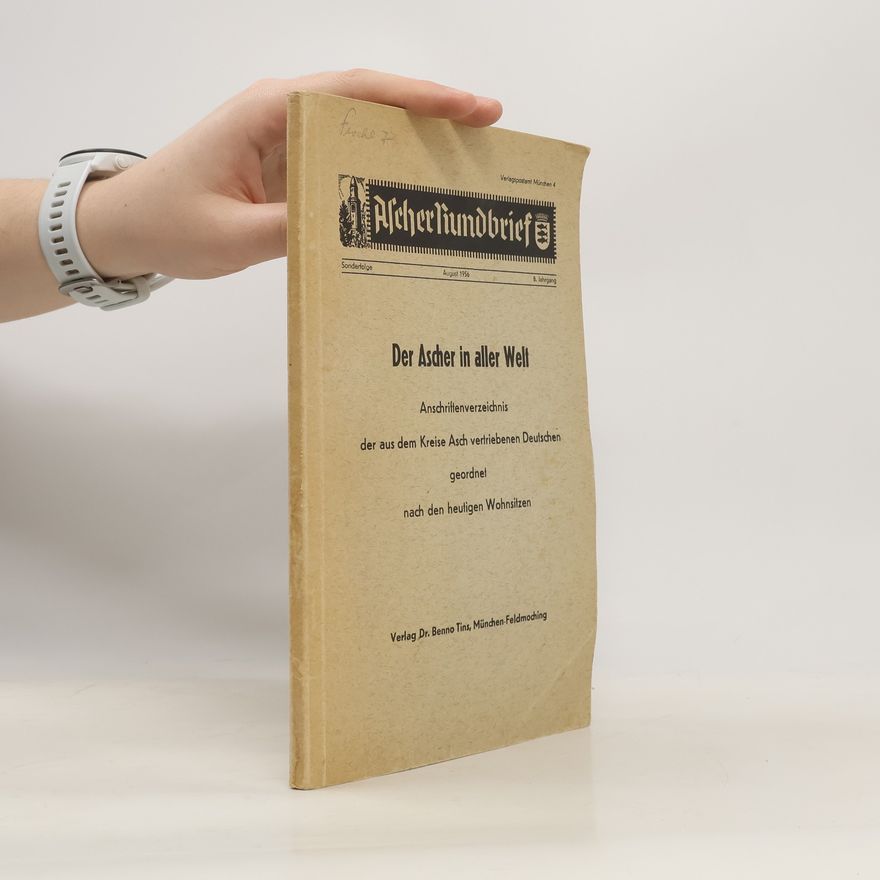 Collectif d'auteurs Der Ascher in aller Welt
