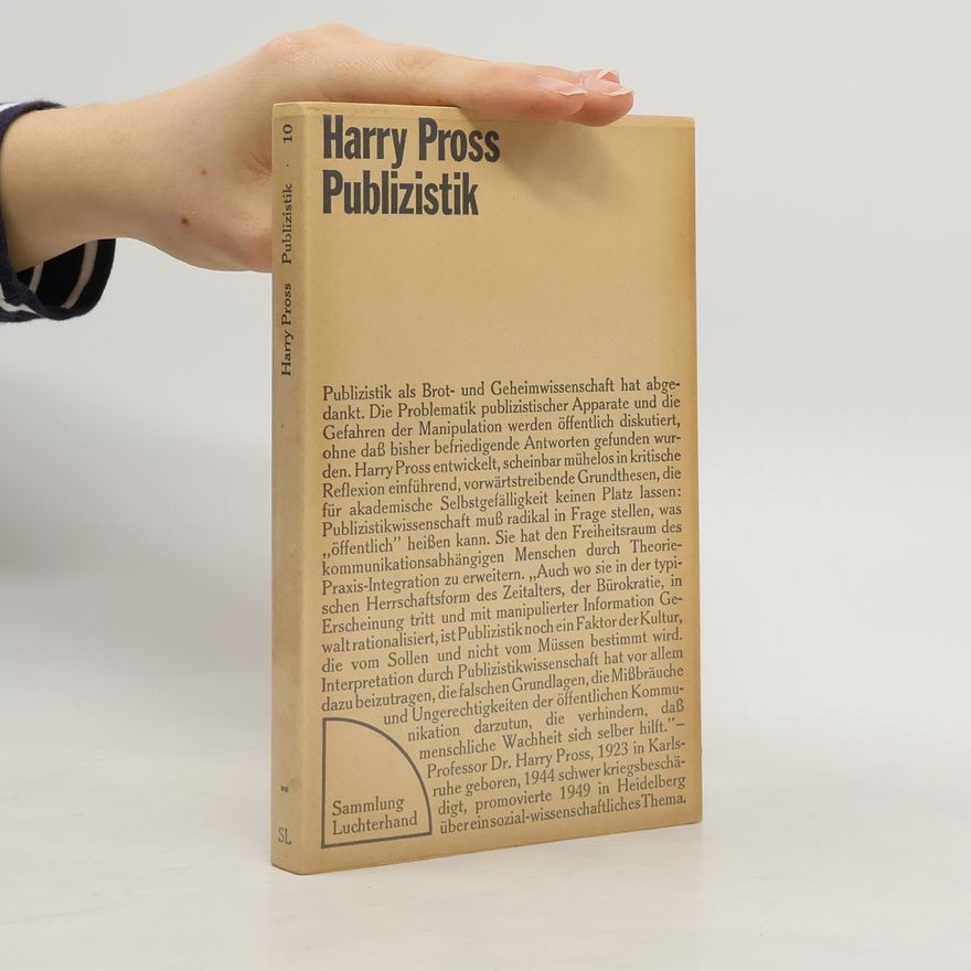 Harry Pross Publizistik