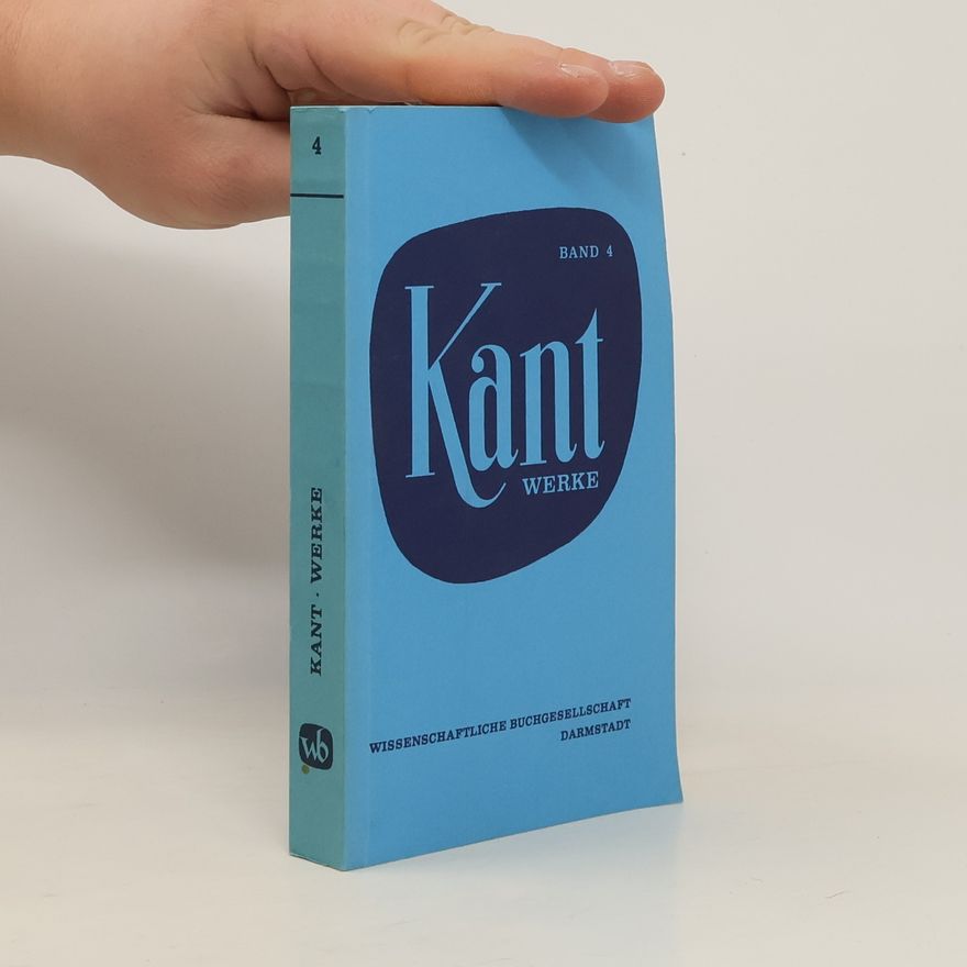 Immanuel Kant Werke 4