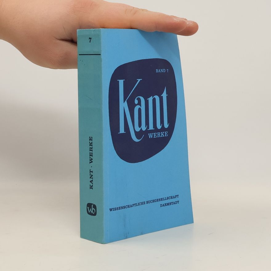 Immanuel Kant Werke 7