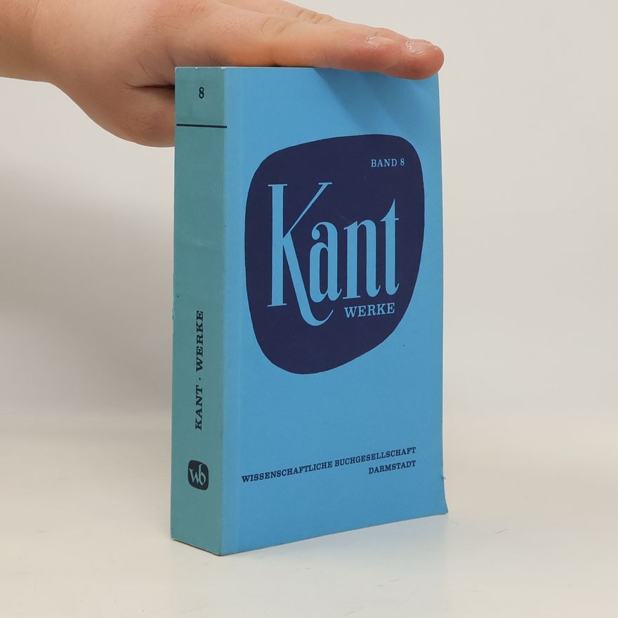 Immanuel Kant Werke 8
