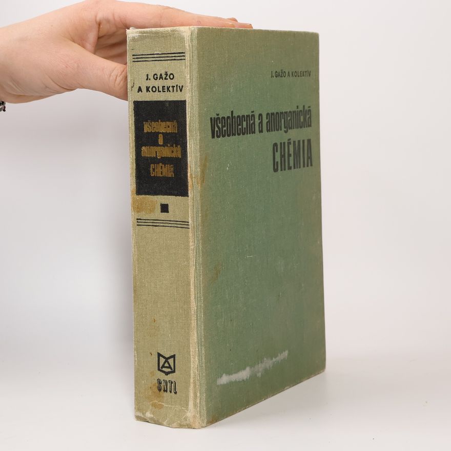 L. Gažo Všeobecná a anorganická chémia