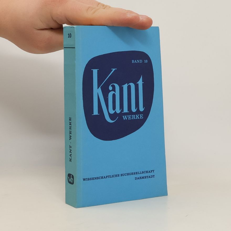 Immanuel Kant Werke 10