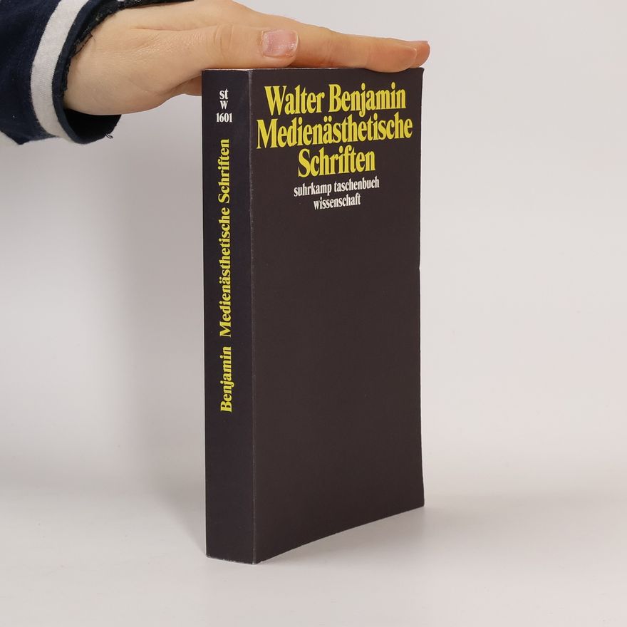 Walter Benjamin Suhrkamp Taschenbuch Wissenschaft: Medienästhetische Schriften