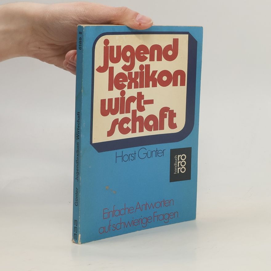 Horst-Günter Wagner Jugendlexikon Wirtschaft