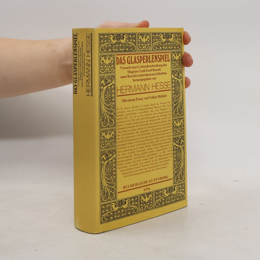 Hermann Hesse Das Glasperlenspiel