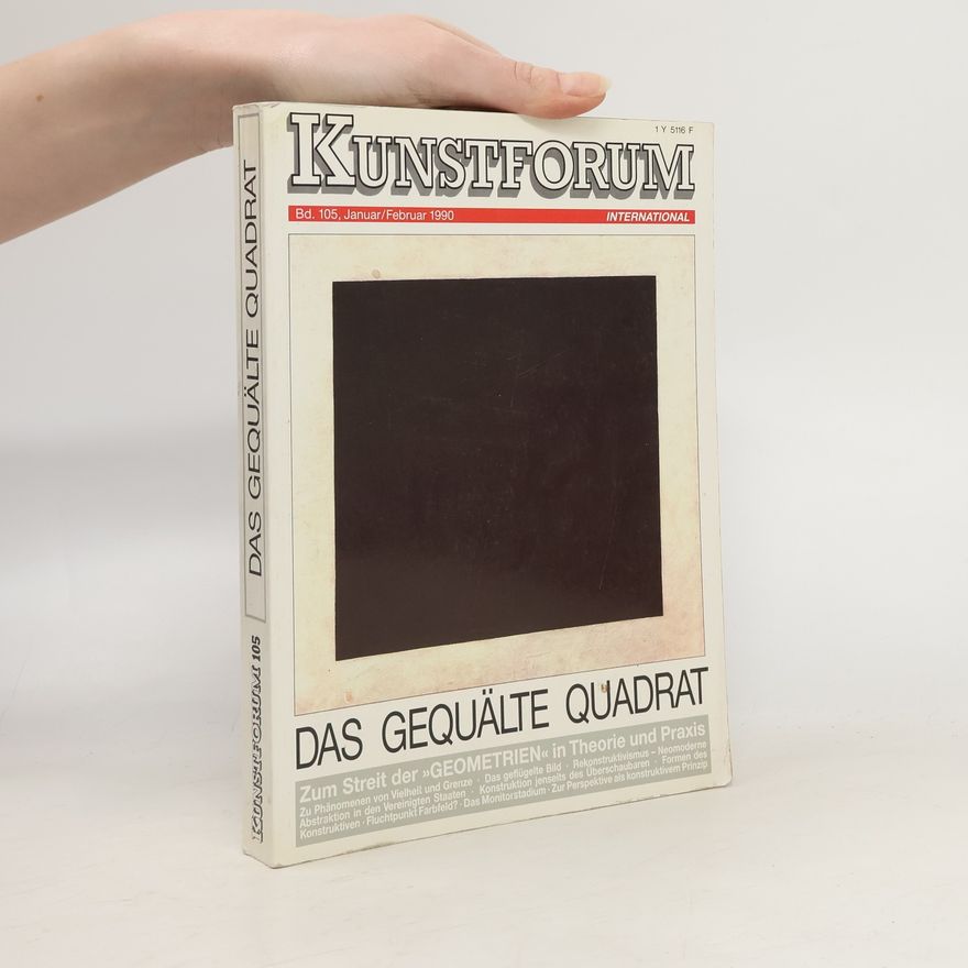 Autorenkollektiv Kunstforum 105. Januar/Februar 1990