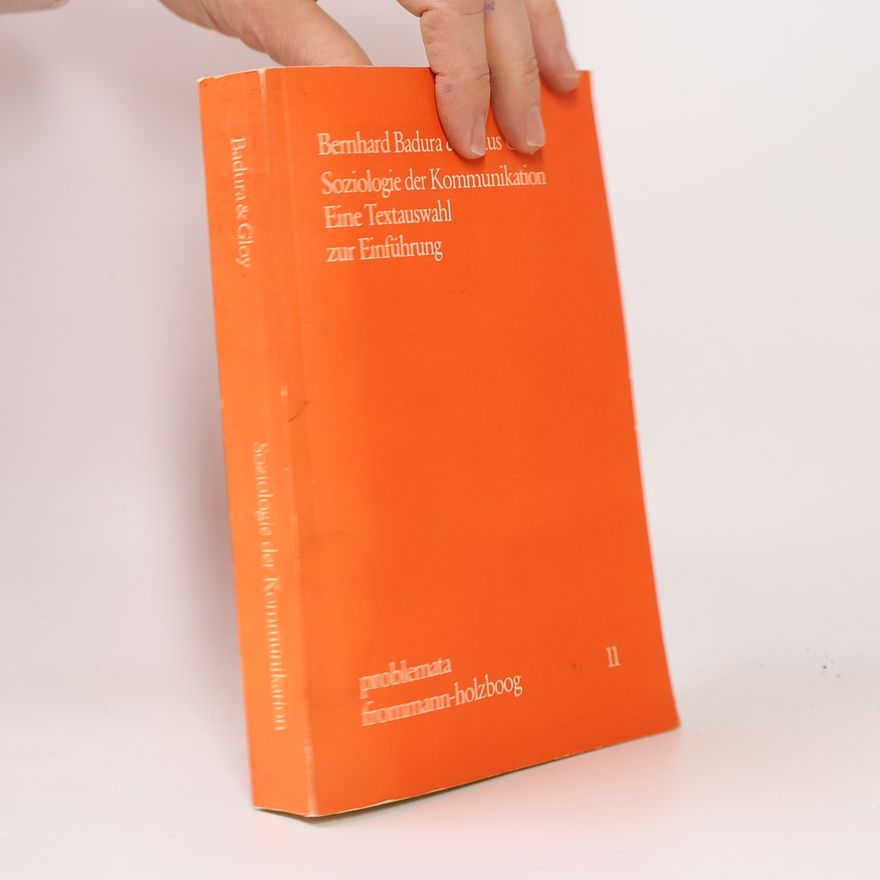 Klaus Gloy Soziologie der Kommunikation