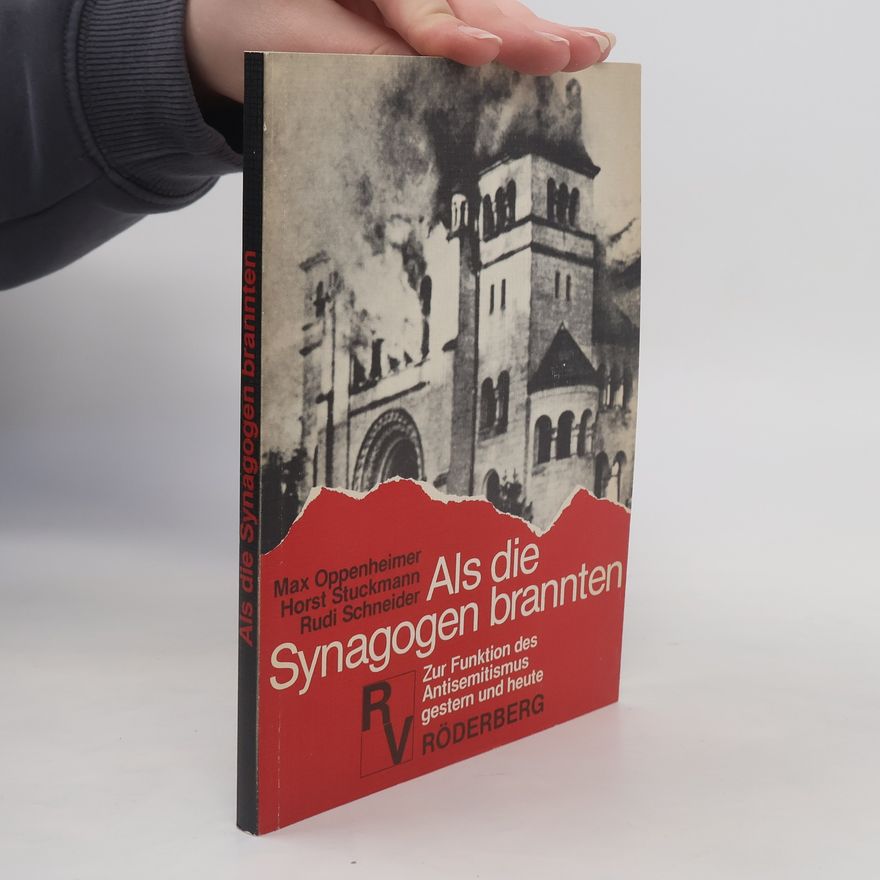 Max Oppenheimer Als die Synagogen brannten