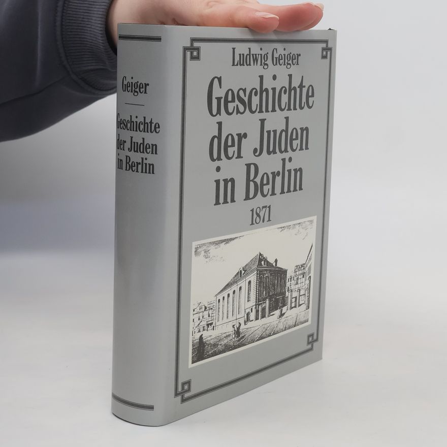 Karl-Hermann Simon Geschichte der Juden in Berlin