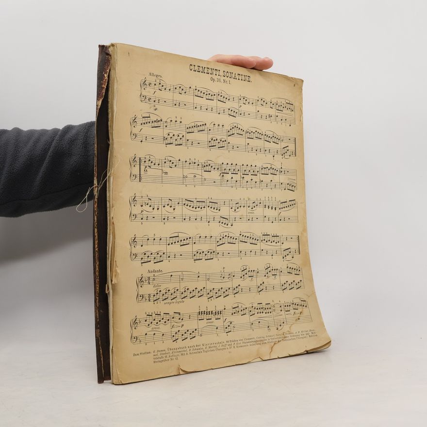 Gustav Damm Übungsbuch nach der Klavierschule