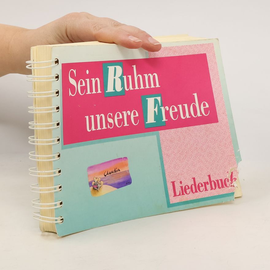 Joachim Cochlovius Sein Ruhm unsere Freude: Liederbuch