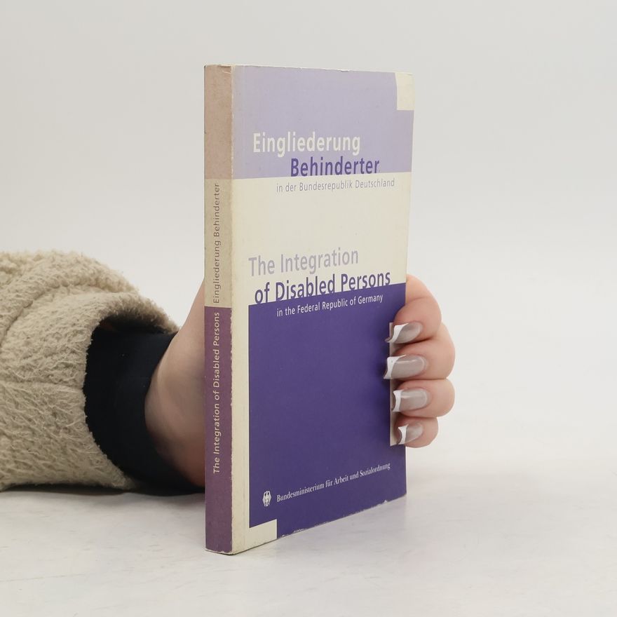 Collectif d'auteurs Eingliederung Behinderter in der Bundesrepublik Deutschland