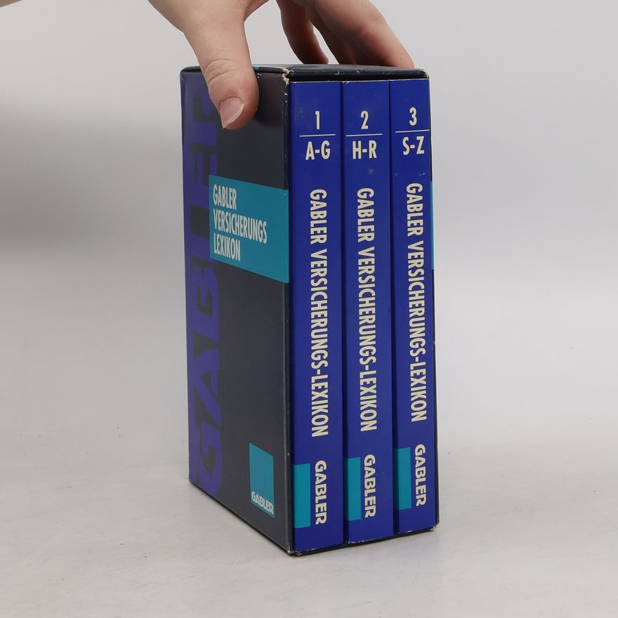 Autorenkollektiv Gabler Versicherungs Lexikon 1.-3.
