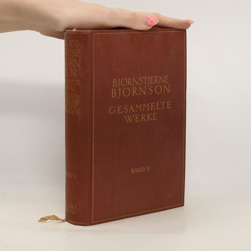 Bjørnstjerne Bjørnson Gesammelte Werke V.