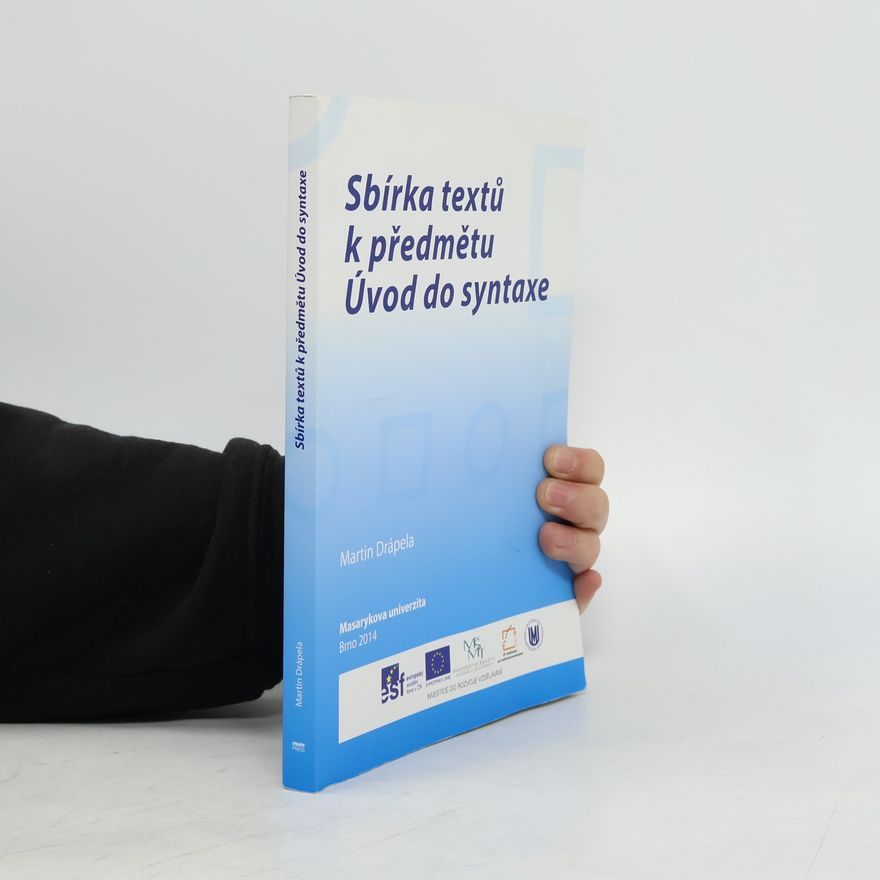 Martin Drápela Sbírka textů k předmětu Úvod do syntaxe