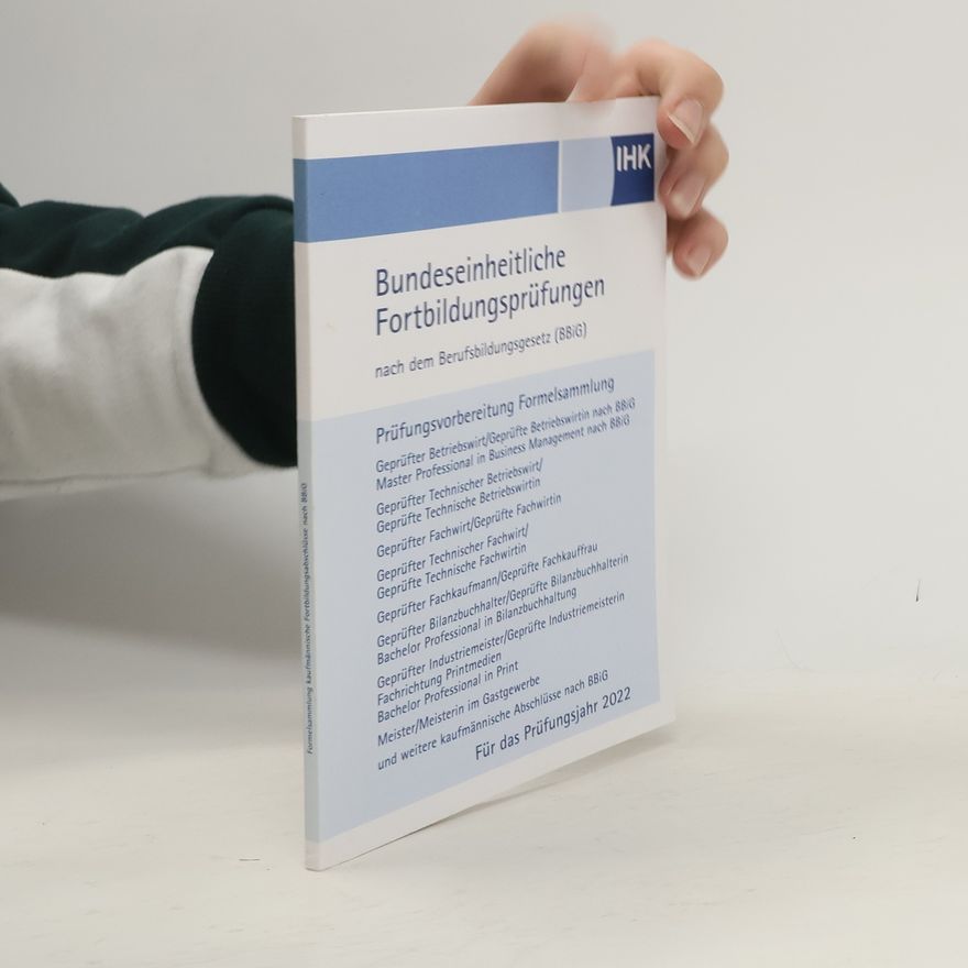 Autorenkollektiv Bundeseinheitliche Fortbildungsprüfungen
