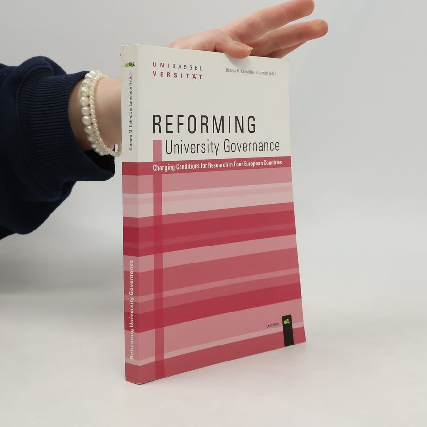 Ute Lanzendorf Reforming University Governance