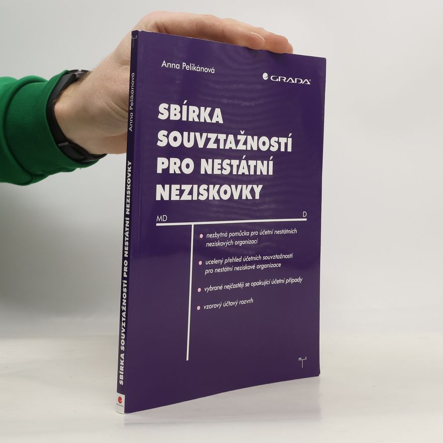 Anna Pelikánová Sbírka souvztažností pro nestátní neziskovky