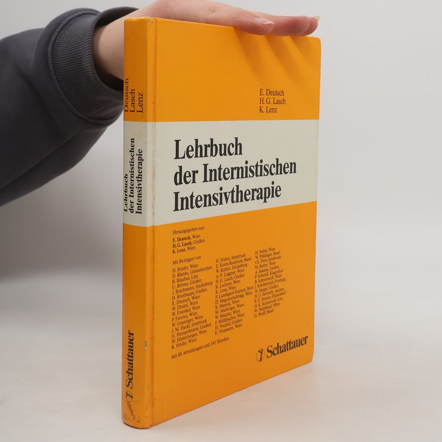 H. Nobis Lehrbuch der internistischen Intensivtherapie