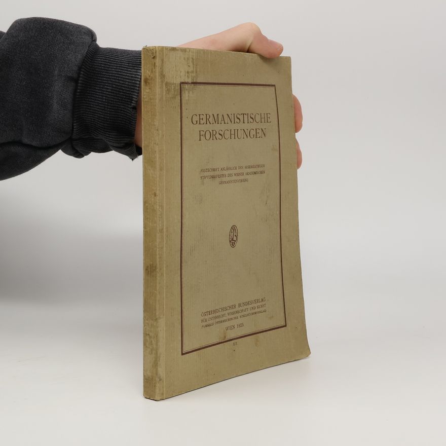 Autorenkollektiv Germanistische Forschungen