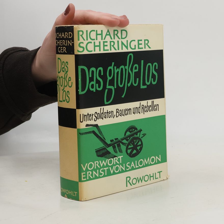 Richard Scheringer Das grosse Los unter Soldaten, Bauern und Rebellen