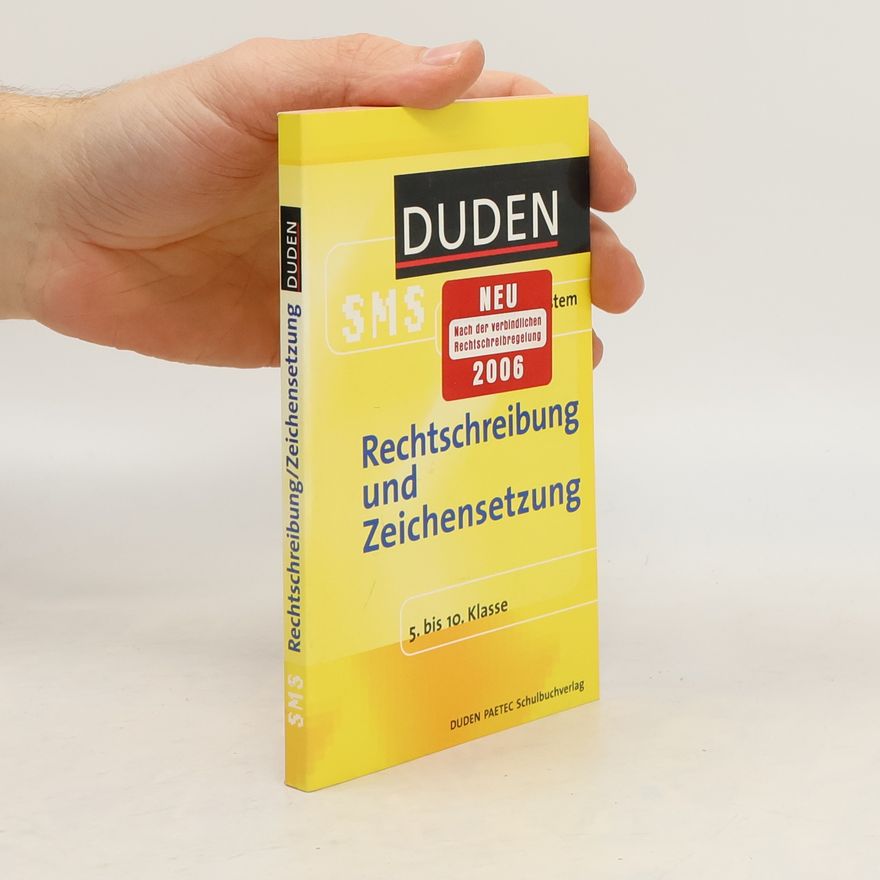 Various authors Duden, SMS - Schnell-Merk-System. Rechtschreibung und Zeichensetzung