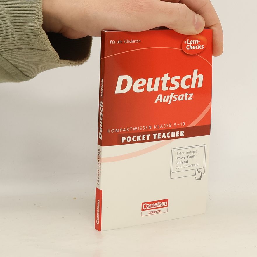 Manfred Kienzler Deutsch Sekundarstufe I Aufsatz