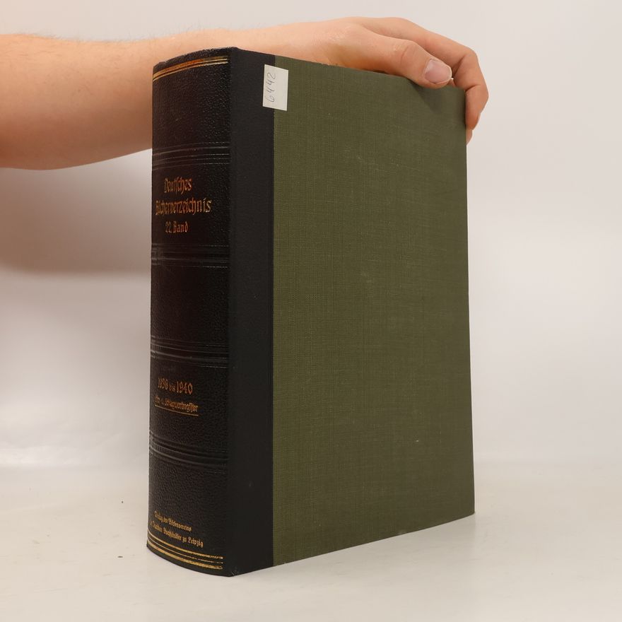 Collectif d'auteurs Deutsches Bücherverzeichnis