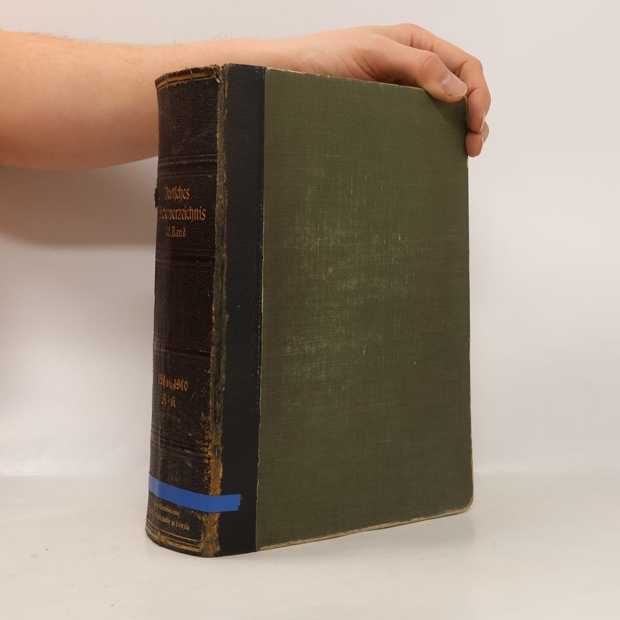 AA.VV. Deutsches Bücherverzeichnis 20