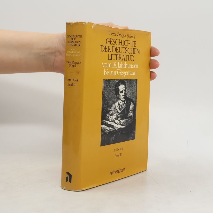 Viktor Žmegač Geschichte der deutschen Literatur