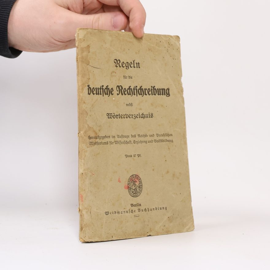 Kolektív autorov Regeln für die deutsche Rechtschreibung nebst Wörterverzeichnis