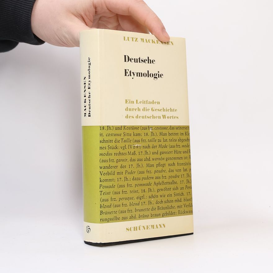 Lutz Mackensen Deutsche Etymologie