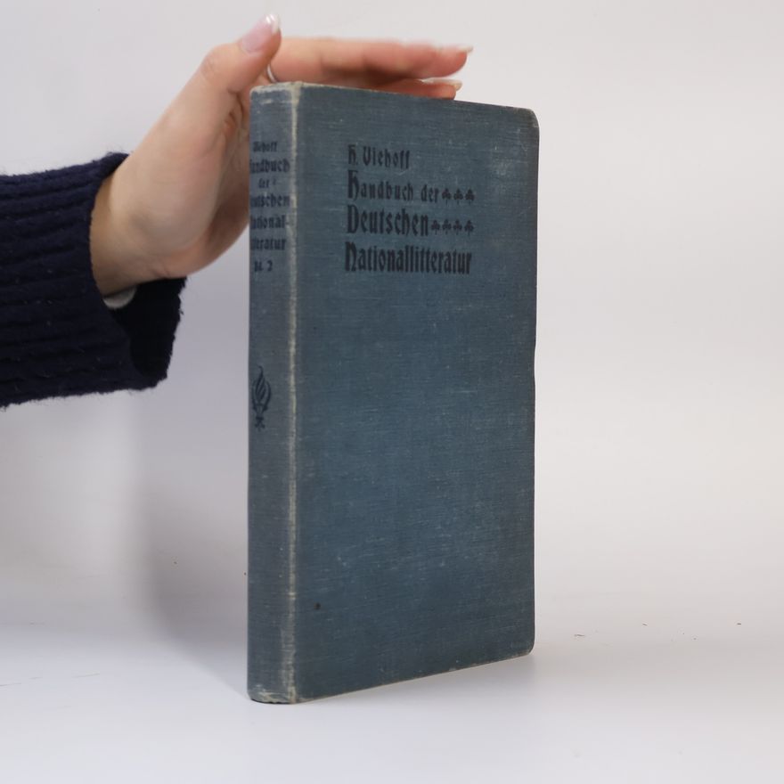 Heinrich Viehoff Handbuch Der Deutschen Nationalliteratur