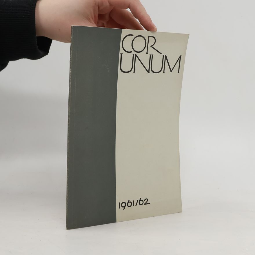 Autorenkollektiv Cor unum et anima una in corde Jesu 1961/62