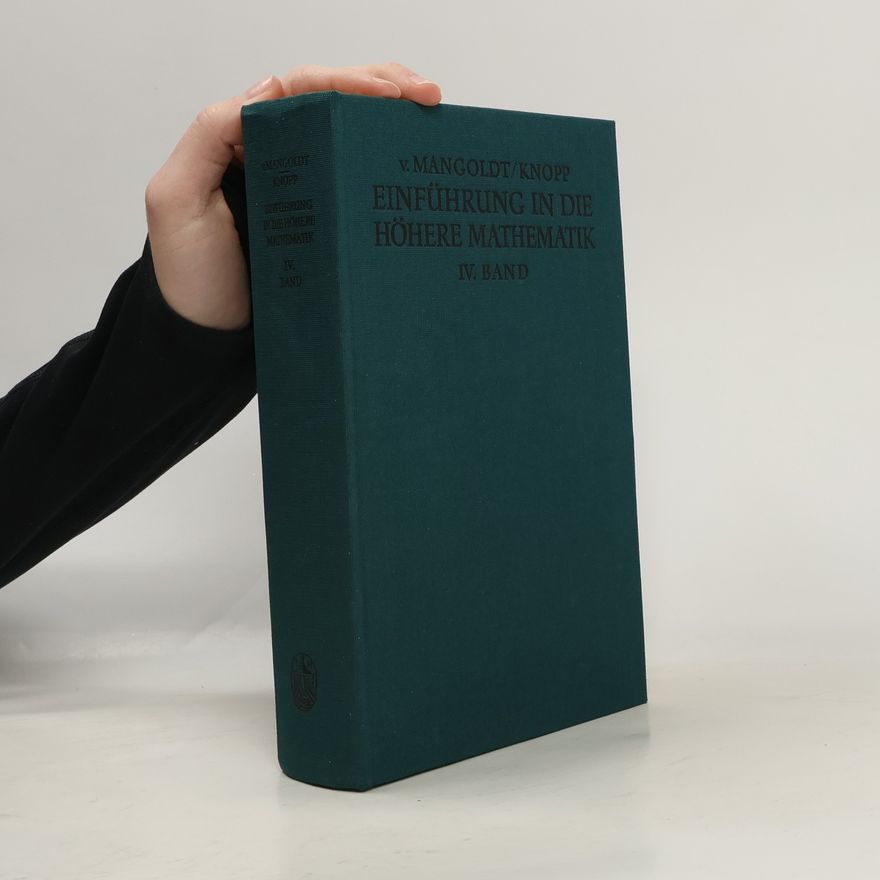 Friedrich Losch Einführung in die höhere Mathematik 4