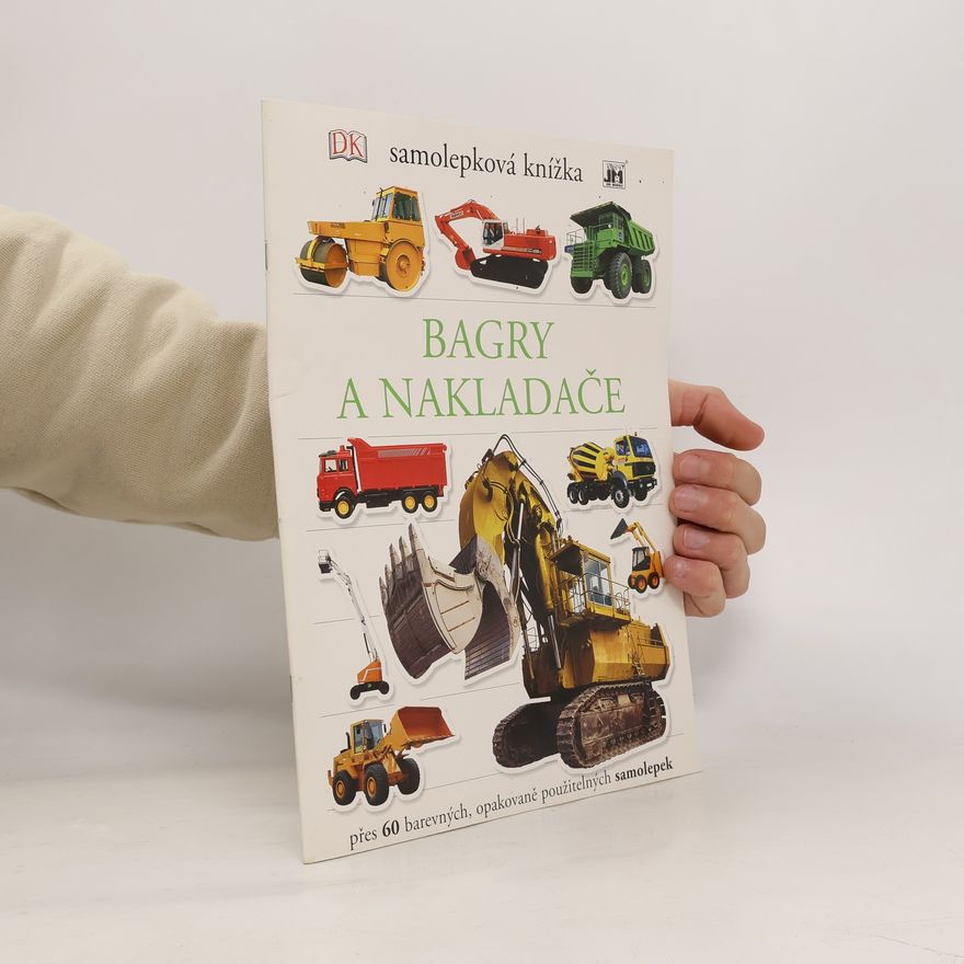 a.s. JIRI MODELS Samolepková knížka Bagry a nakladače
