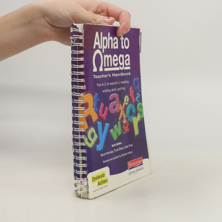 Julie Pool Alpha to Omega Teacher's Handbook - Sixth Edition - Revised and Updated by Dyslexia Action