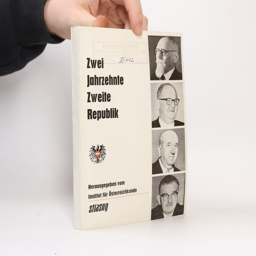 Autorenkollektiv Zwei Jahrzehnte Zweite Republik