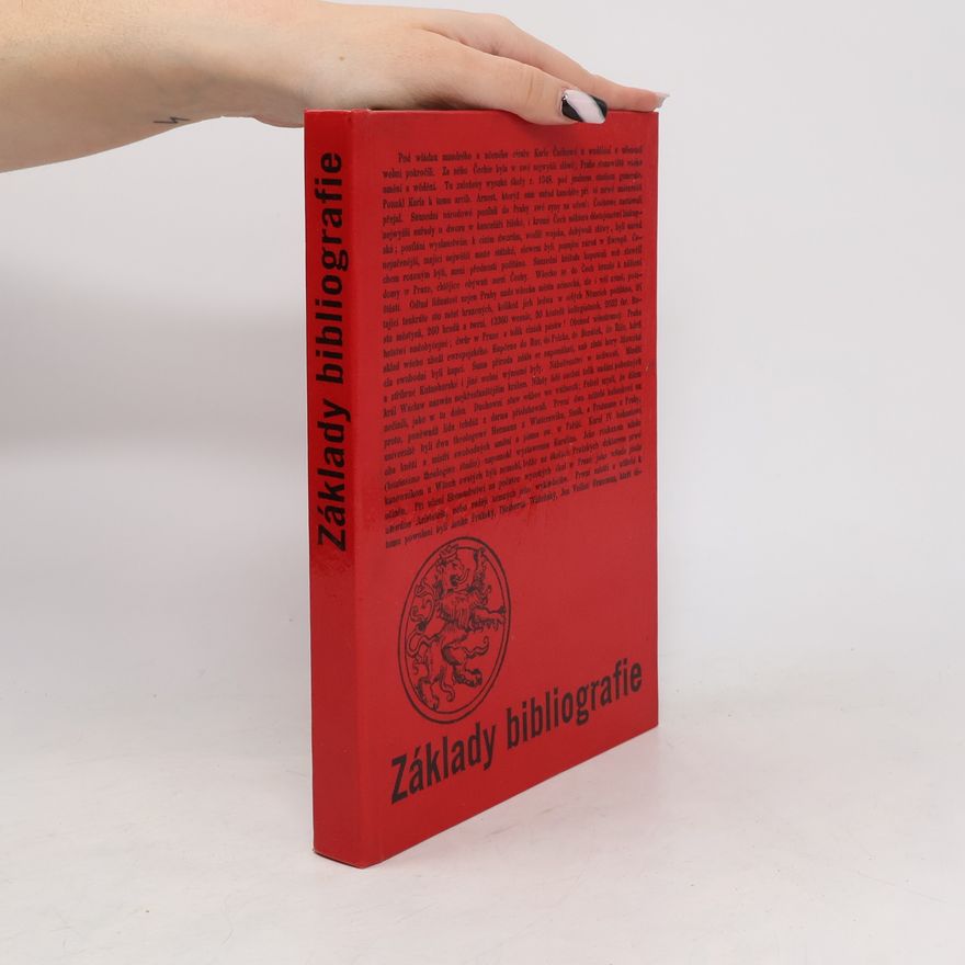 Jaroslav Drtina Základy bibliografie