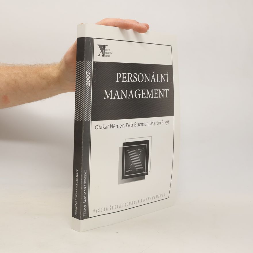 Petr Bucman Personální management