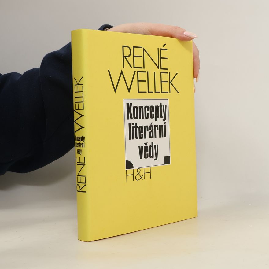René Wellek Koncepty literární vědy