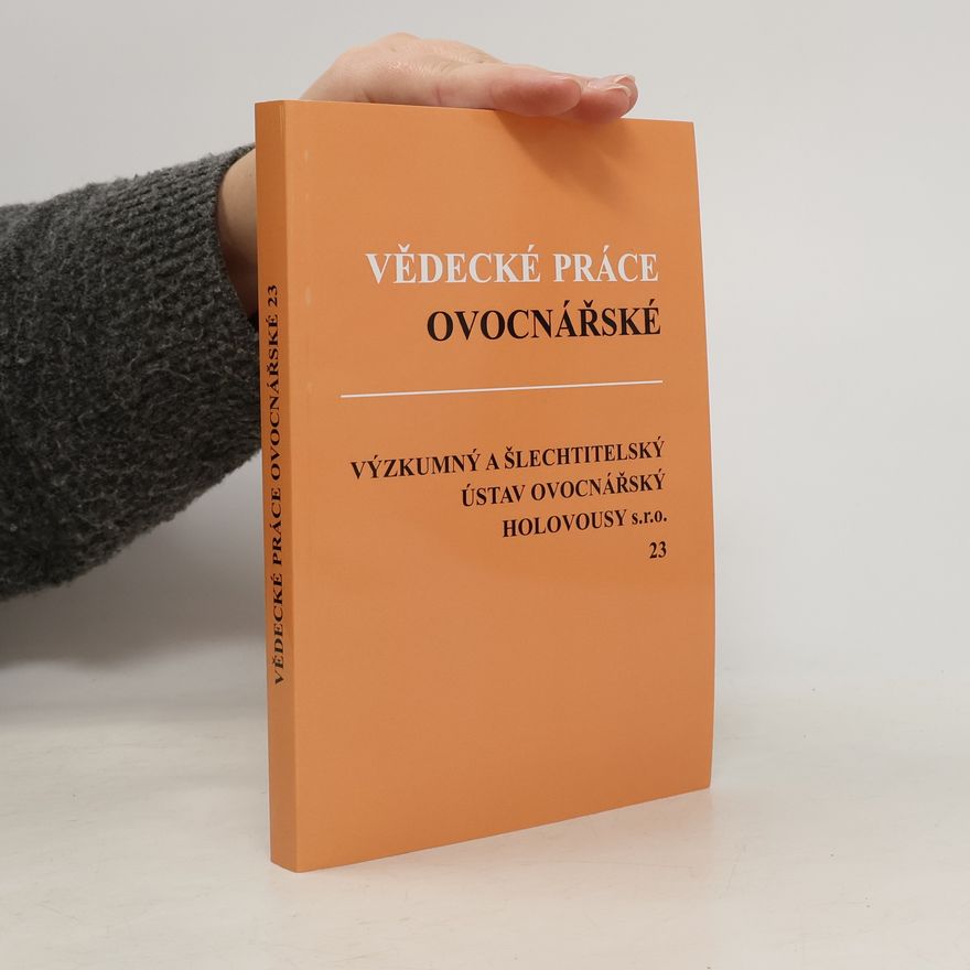 Various authors Vědecké práce ovocnářské