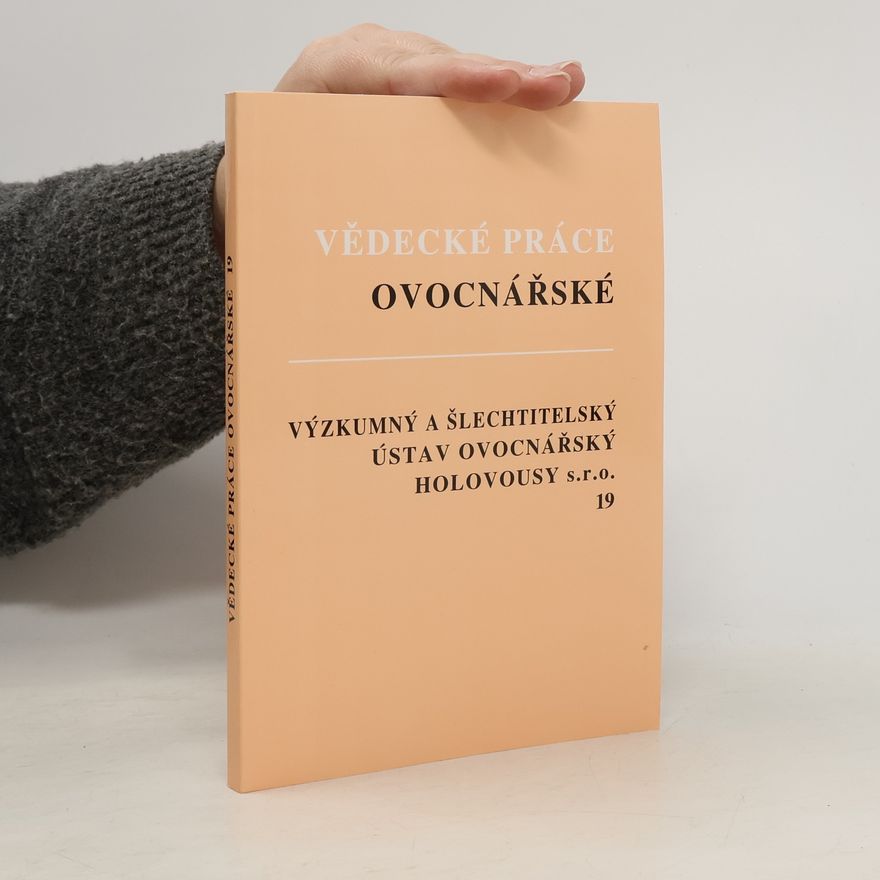 Autorenkollektiv Vědecké práce ovocnářské 19