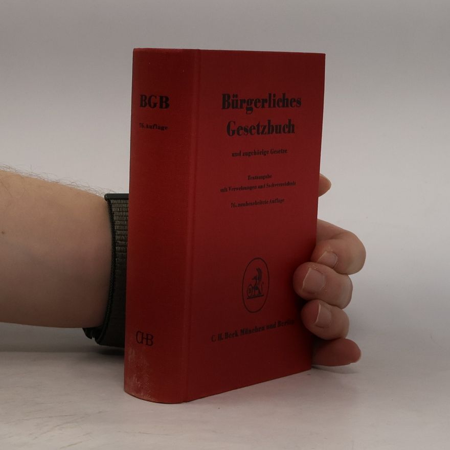 Autorenkollektiv Bürgerliches Gesetzbuch
