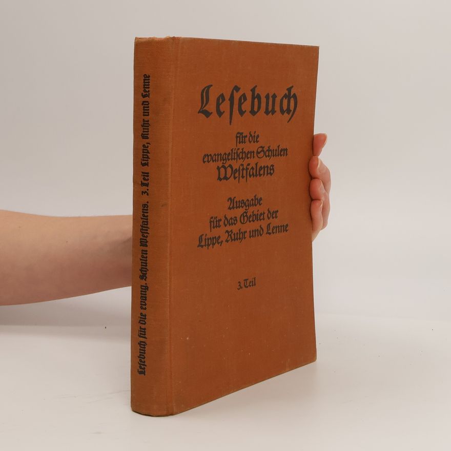 Various authors Lesebuch für die evangelischen Schulen Westfalens 3